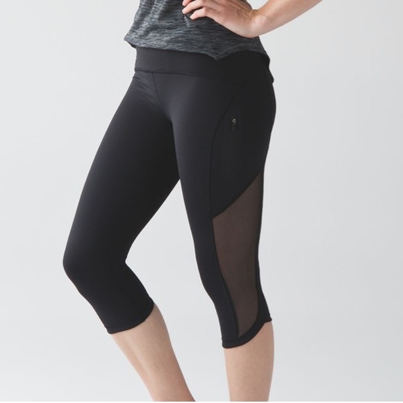 Bundle 2 Lululemon sun runner crop leggings - Picture 2 of 16